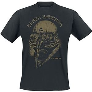 Black Sabbath U.S. Tour '78 T-shirt zwart L 100% katoen Band merch, Bands