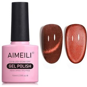 AIMEILI Hema Free Cat Eye Gel Nagellak UV LED Gellack Soak Off Vegan Cruelty-Free Gel Polish 10ml (732)