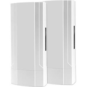 1200Mbps WiFi-repeater 2-pack Buiten 2.4 & 5.8G Wi-Fi-router 5KM Point-to-Point Draadloze Brug Krachtige WIFI-extender Bredere dekking