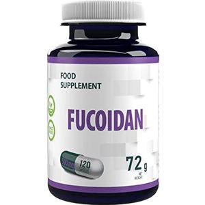 Blaaswier 500mg 120 veganistische capsules 20% Fucoidan, laboratoriumgetest door Agrolab Duitsland, hersenvoeding, niet GVO en glutenvrij