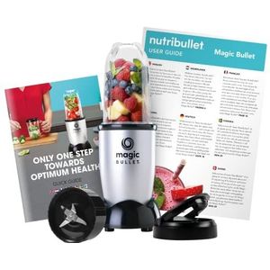 Magic Bullet Compact - 4-delig - 200 Watt - Blender - Zilver