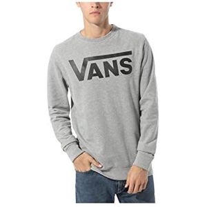 Vans Heren Mn Classic Crew Ii Sweatshirt, Grijs (Cement Heather-black Ady), XL