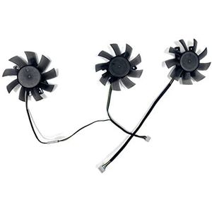 YALLS NIEUWE 3PCS 65MM 4PIN CF-12815S Koelventilator RTX2080 2070 SUPER GPU FAN Compatibel for Inno3D GeForce RTX 2070 SUPER Gaming RTX2080 TI SUPER (Color : 1lOT, Size : SPEC 1)