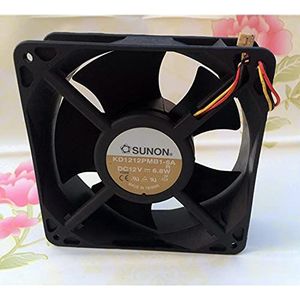 Cooling Fan KD1212PMB1-6A 12038 12cm 12V 6.8W 3-wire double ball silent fan