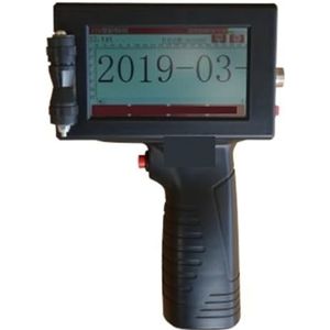 Eco Solvent Ink Draagbare Draagbare Inkjetprinter For Flessendoos