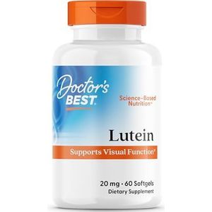 Doctor's Best: Lutein mit FloraGlo Lutein (20 mg) - 60 Softgels