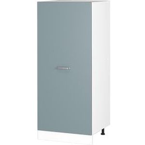 Vicco Voorraadkast Keukenkast R-Line Solid Wit Blauw Grijs 60 cm modern grote deur