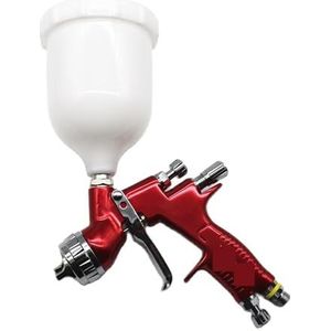 Verfspuitpistool 1.4MM Nozzle TE20 Cap HVLP Spuitpistool Luchtverfpistool Watergedragen Luchtspuitpistool Airbrush