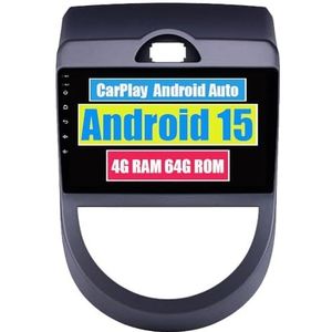 RoverOne - Auto Stereo - Hoofd Unit - Kia Soul 1 AM 2008-2012 - Android Auto - Bluetooth - Touchscreen