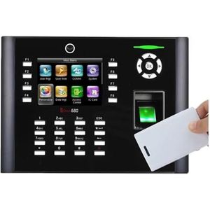 660 Biometrische vingerafdrukherkenning Tijdregistratie en toegangscontrolemachine Optionele RFID-kaartlezer Tijdklok(IClock680-IC)