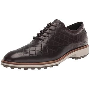 Ecco Heren waterbestendige golfschoenen zonder spikes - Mokka - UK 10