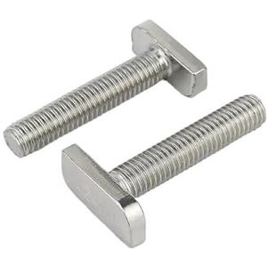 Bout, T-bouten, T-vormige/vierkante bout van roestvrij staal 304 met 23 koppen(5pcs M8X30)