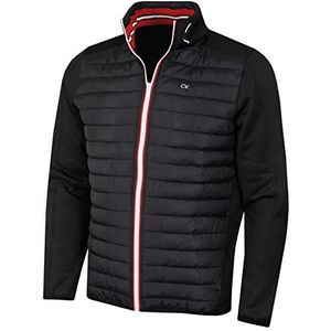 Calvin Klein hybride herenjack - Zwart Rood - L