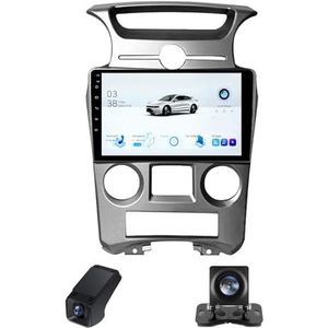 Carplay autoradio 2 Din geldt voor Kia Carens UN 2006-2012 met Android Auto Bluetooth 10 inch touchscreen autoradio met FM-radio/GPS stuurwielbediening+achteruitrijcamera(A,X2)