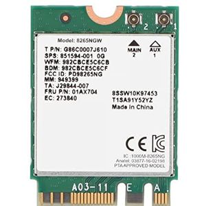 Bluetooth 4.2 WiFi-kaart NGFF / M2 2.4G / 5G draadloze netwerkkaart voor Intel 8265867M 802.11AC voor Lenovo