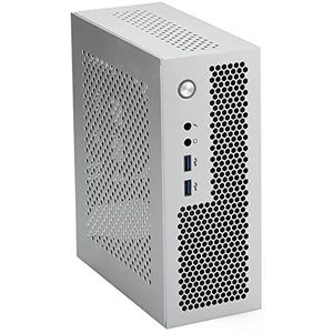 BRIUERG A09 HTPC Computer Case Mini ITX Gaming PC Chassis USB3.0 Thuis Computer Case Zilver