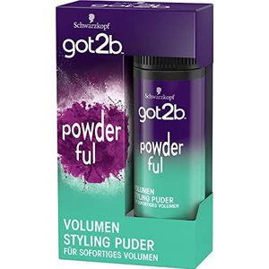 got2b Powder'ful volume styling poeder (10 g), haarpoeder voor een onmiddellijke volumeboost bij de aanzet, volume poeder met revolutionaire lichte formule, hold 4