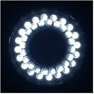 Smicroscoop Accessoires Voor Volwassenen 40 LED Verstelbare Ring Lichtbron Diameter 27 Mm Voor Monoculaire Videomicroscoop Microscoop (Kleur: Geel)