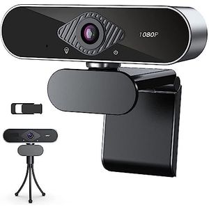Webcam, Webcam met automatische lichtcorrectie 1080P streaming computer USB-webcamera for videoconferenties, lesgeven in gaming,voor livestreaming, videogesprekken en conferenties
