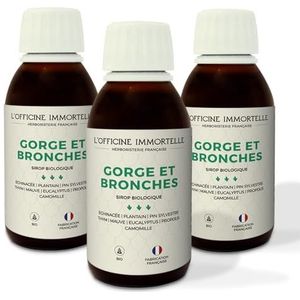 Gorge Siroop | Biologisch gecertificeerd | Gemaakt in Frankrijk | Officine Immortelle (3)