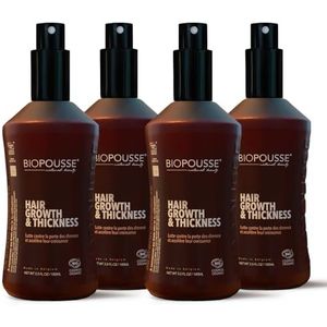 Biopousse Haargroei- en dikte-lotion, 100 ml, 4 flessen van 100 ml