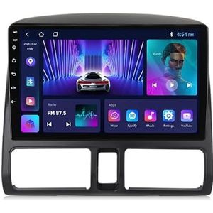 Android 12 Autoradio 9 Inch Touchscreen Voor Honda CR-V (2002-2005) Met Draadloze CarPlay Android Auto GPS Navigatie Bluetooth DAB WiFi 4G SWC Spiegellink (Size : M500S - 8 Core 4+64G 4G+WIFI)