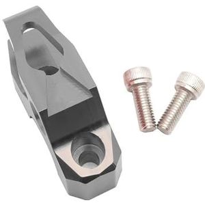 Voor KYMCO AK550 Voor XCITING 250 300 350 400 400 S 500 Voor DownTown 125 300i Motorfiets CNC-bagagetas Flesopslaghaak Helmhouder Duurzame Haak(Grey)