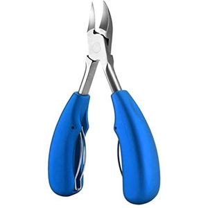 nagelknipper, Nagelknippers Nagelcorrectie Dikke nagels Ingegroeide teennagels Kniptangen Kniptangen Pedicureverzorgingsgereedschap(Blue)