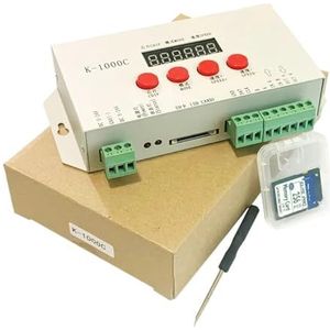Controller K-1000C K1000C WS2812B WS2811 APA102 T1000S WS2813 LED 2048 programmapixels DC5-24V (K-1000C)