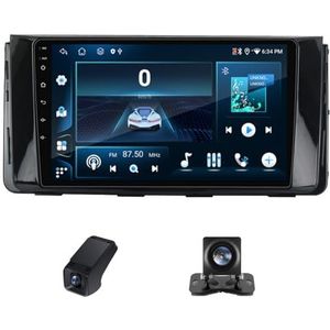 Android autoradio 2 Din geldt voor Hyundai H350 2015-2021 met Draadloze Carplay Android Auto GPS Navi WiFi 9 inch met Bluetooth FM+ Achteruitrijcamera/Stuurwielbediening(X2)