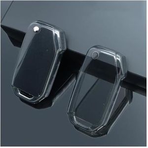 Autosleutel beschermhoes Zacht TPU Verre Zeer Belangrijke Geval Zeer Belangrijke Dekking Van Houderketting Van Auto Voor Ceed Voor Seltos 2019 2020 2022 2023 Sleutel Shell(Dark grey1pc)