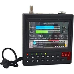 Satellietzoeker, digitale satellietsignaalzoeker, KPT-268AH DVB-S2 Satfinder HD Digitale Satelliet TV Ontvanger Finder Meter MPEG-4 DVB-S2 Sat Finder Vs V8 Finder 2 voor het aanpassen van satelliet-tv
