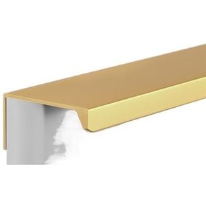 Bronzen handgrepen Onzichtbare deurknop Non-Punch meubelhandgreep Matte kasthandgrepen Verborgen handgrepen for kasten en Verborgen handgreep(Gold,250mm)