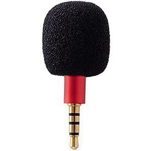 SEAYACK Microfoon Draagbare Kleine Microfoon voor Smartphone Geluidskaart Computer Laptop met 3.5mm Draadloze Plug en voor Play