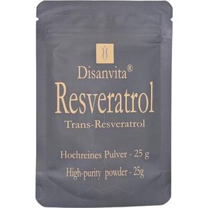 Disanvita® Resveratrol, in Duitsland geteste premium kwaliteit, poeder met 99,3% zuiverheid