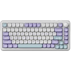 QPSJXN AK820MAX RGB mechanisch toetsenbord, magneetschakelaar, hot swappable 8K Rapid Trigger RT 0,1 mm compatibele accessoires (AK820 Max Wired E)