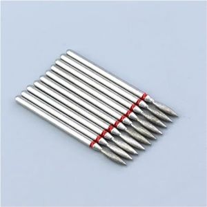 Nagel Boren Set voor Manicure, Diamant elektrische nagelboortjes for manicure en pedicure, 10 stuks, veelkleurig(T26-23)