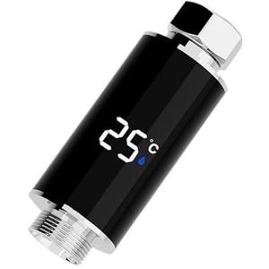 Douchetemperatuurmeter, Digitale Badkamer Hot Tub Douchekranen Thermometer LED-display Waterkracht Elektriciteit Douche Baden Keuken Thuis Voor thuis en in bad