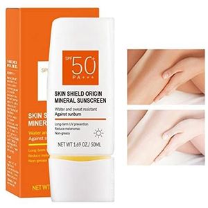 Spf 50 Zonnebrandcrème Gezicht | Veilige, natuurlijke sunblock voor mannen en vrouwen - 1.76oz Waterbestendige Sheer Touch Moisturizing Protection Sunscreen Lotion Harrod