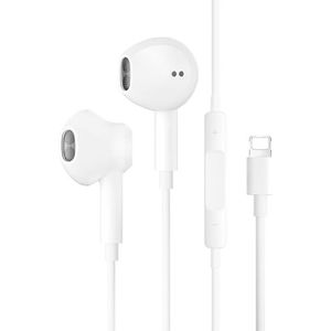 BONBELONG Hoofdtelefoon voor telefoons, in-ear hoofdtelefoon met kabel, hifi, stereo oordopjes, compatibel met telefoons 7 8 11 12 13