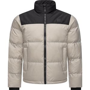 Ragwear Winterjas 'Stafen'  lichtgrijs / zwart