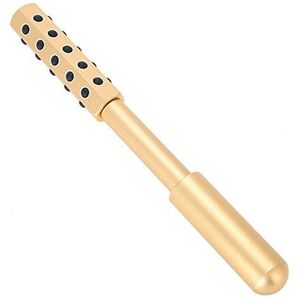 Huidverzorging Gereedschap Massager Stick, Skin Care Massager Stick, Mini voor het verwijderen van rimpels Draai de huid aan Verwijder donkere kringen voor het verlichten van(Golden)
