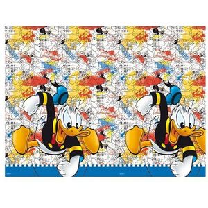 Disney Unique Party 71284 - Plastic Donald Duck tafelkleed, 1,8 m x 1,2 m
