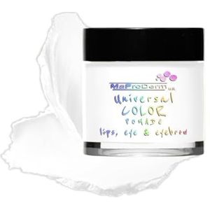 Maproderm Universal Color Pomade 91 Porcelana. Aplicarlo Como Sombra, delineador para ojos, cejas, Labial y rubor.