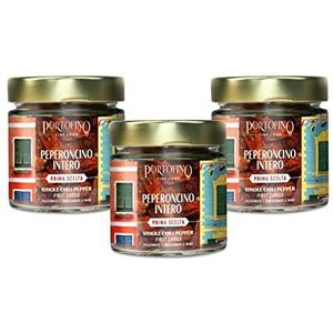 Portofino Fine Food - Hele Spaanse peper eerste keuze - 3 x 40 g