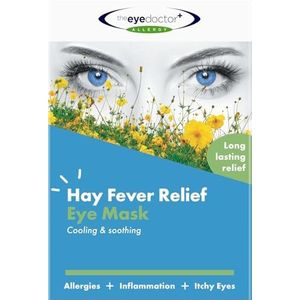 The Eye Doctor Allergy - Koud Oogkompres Voor Allergie- en Hooikoortssymptomen, Ontstekingen, Gezwollen Ogen, Hoofdpijn en Migraine - Herbruikbaar Geloogmasker - Verkoelende en Verzachtende Therapie