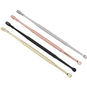 Oorlepel, oorcurette 4 kleuren draagbaar roestvrij staal glad voor op reis