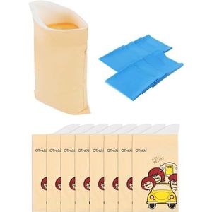 OTraki Draagbare urinoir voor mannen, 600 ml wegwerp urinezak voor reizen, gel urinezakken braakzakjes, reizen urinoirs voor camping toiletten, verkeersopstoppingen, plaszakken voor mannen vrouwen