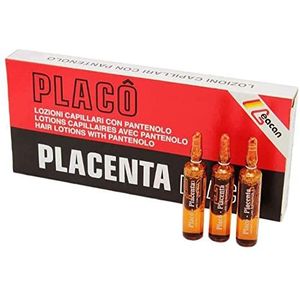 Haaruitval Placenta Placo voor haarintensieve behandeling (24 ampullen van elk 10,4 ml)