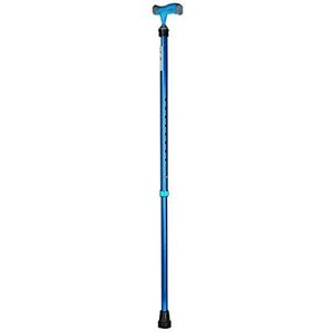 Walkers voor senioren LIZHIQIANG Old Man Crutch, Four Feet Aluminium Alloy Walking Stick - Heren Ms Cane - Lichte duurzame telescopische wandelstok - Actieve loophulp (kleur: 4 voet) rollato